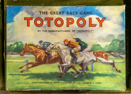Boxed Totopoly board game by John Waddington Ltd