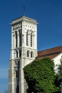 Vezelay labelled les Plus Beaux Villages de France. Basilica St Mary Magdalene.Unesco World heritage. Morvan regional natural park. Via Lemovicensis way to Santiago de Compostela. Yonne department. Bo...