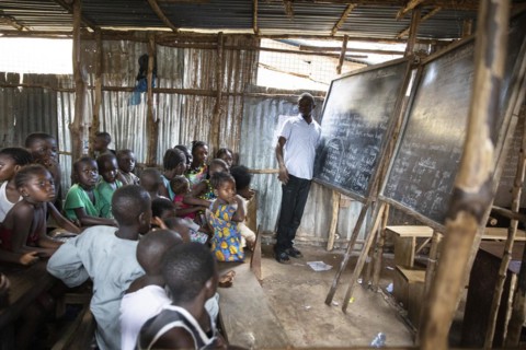 School in Bomeh Village at KissyRoad dumpsite