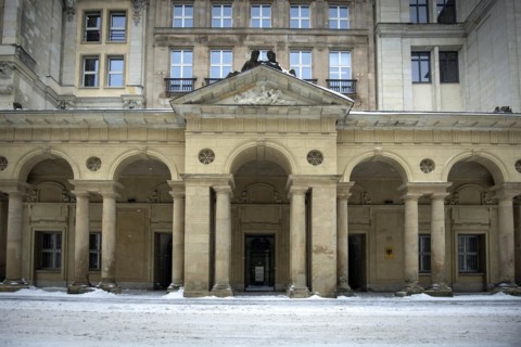 Federal Ministry of Justice and Consumer Protection in winter. Berlin