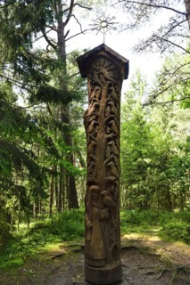 Wooden sculpture