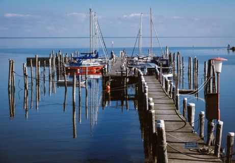 Boats at the Steeg in Rantum Harbour on Sylt
