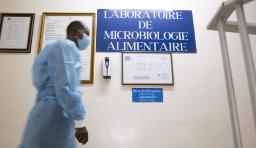Staff of the National Institute of Hygiene in Togo