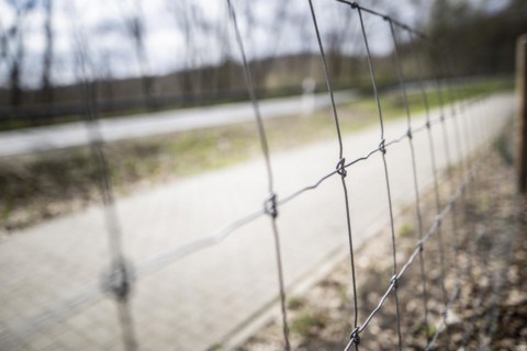 Protective fence against the spread of African swine fever