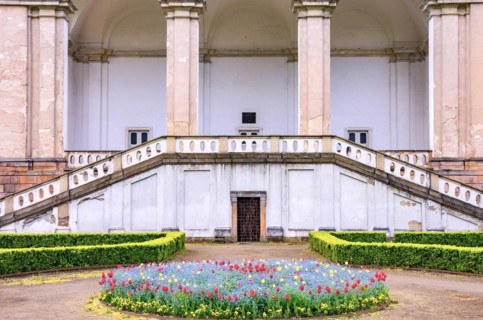 The Wallenstein Loggia in Libosad Park in Valdice near Jicin