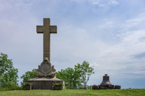 War memorial on the Rechberg for the fallen of the First World War in the district of Schwaebisch-Gmuend of the same name