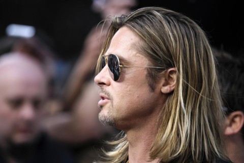 Brad Pitt and Angelina Jolie attends the World Premiere of World War Z on 02.06.2013 at Empire Leicester Square