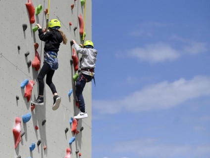Outdoor Climbing Wall Teen