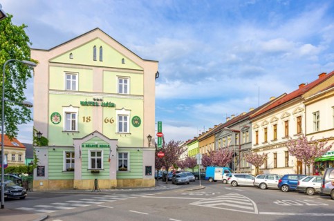 The Hotel Jicin in Jicin in the Bohemian Paradise