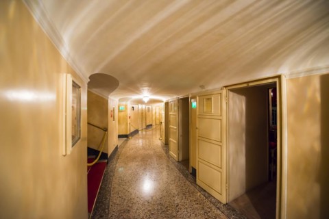 Entrance Hall in La Scala Theater in Milan