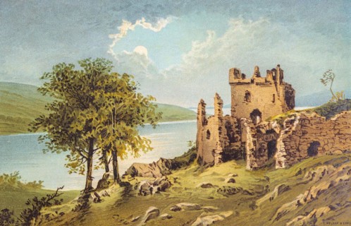 Urquhart Castle at Loch Ness