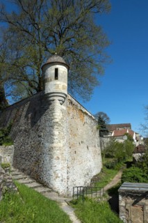 Ramparts of Avallon city