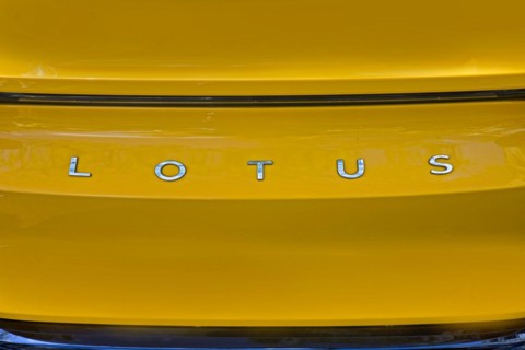 Lettering from the Lotus Emira V6