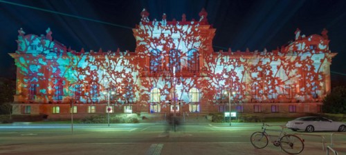 Festival of Lights Hanover State Museum illuminates Hanover Germany