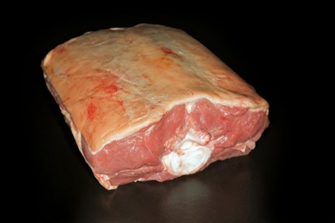 Fresh rack of lamb with fillet