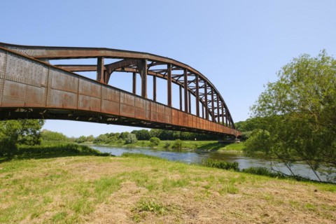 Railway bridge over the Weser
