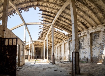 Dilapidated buildings