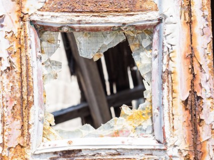 Rusty window