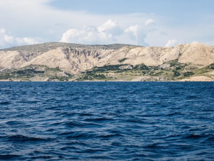 Coastal landscape near Stara Baska