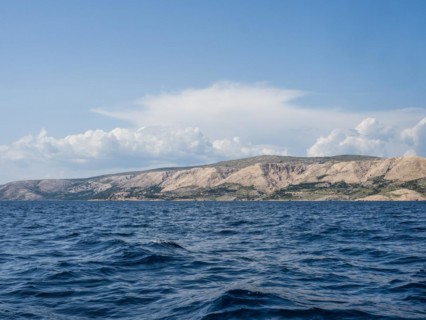 Coastal landscape near Stara Baska