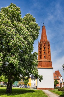 Tower of the former village church of Letschin