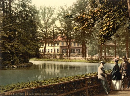 The Vineyard Pond and Restaurant in Zittau