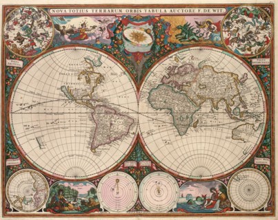 Nova totius terrarum orbis tabula