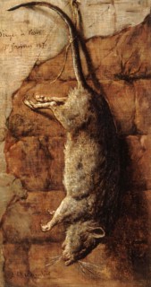 Rat used as food during the siege of Paris