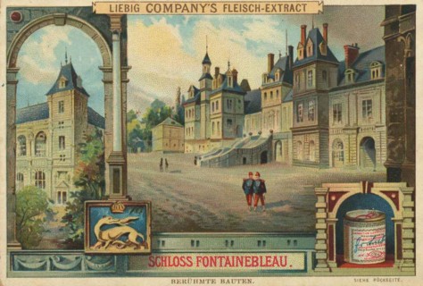 Fontainbleau Castle in France