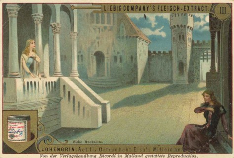 Ortrud begs Elsa for pity