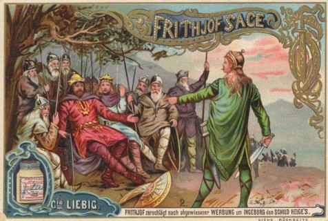 Liebig picture series Frithjof Sage