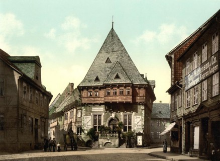 The Gewandhaus in Goslar in Lower Saxony