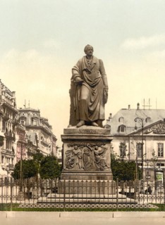 The Goethe Monument in Frankfurt