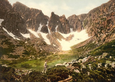 Landscape in the Krkono?e Mountains