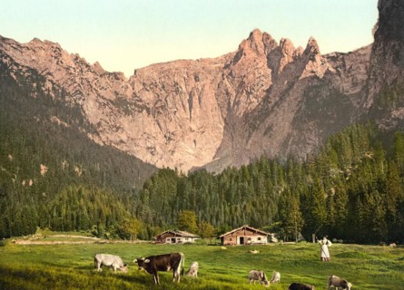 The Scharitzkehl Alp in Upper Bavaria