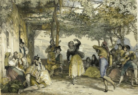 Peasants Dancing at a Festival Bolero