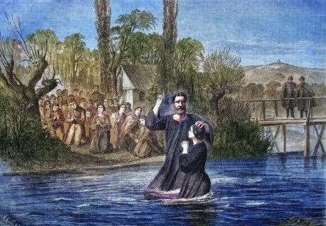 Baptism in the Neckar