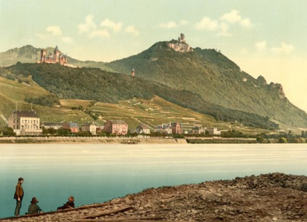 The Rhine near Königswinter in North Rhine-Westphalia