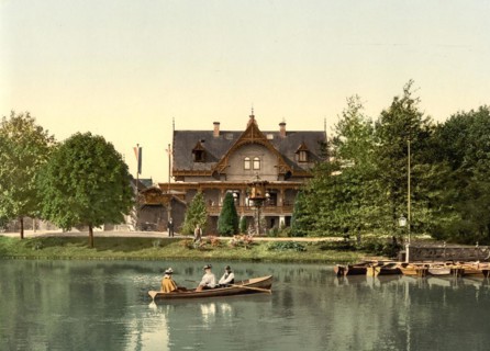 Lake in the City Park of Bremen