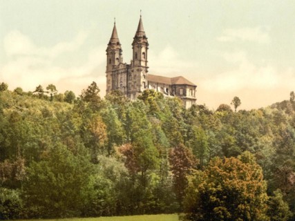 Monastery and pilgrimage church Vierzehnheiligen near Lichtenfels