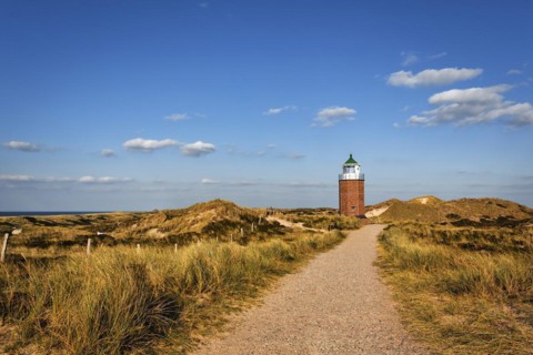 Hiking trail leading to the Red Cliff cross light