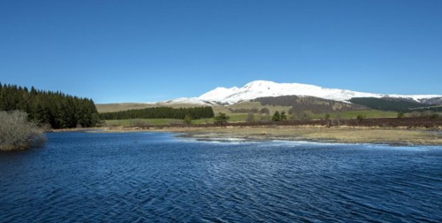 The Monts Dore in winter