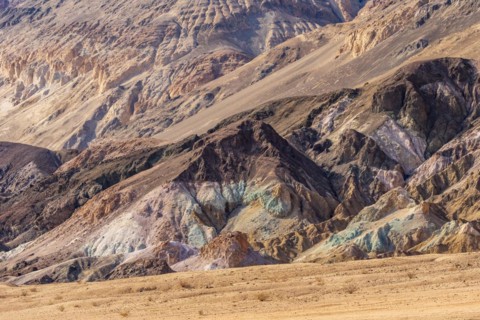 Coloured rock at Artists Palette