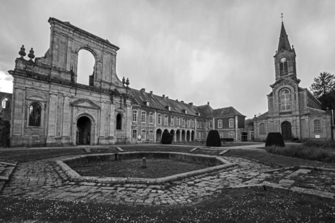 Former Aulne Abbey