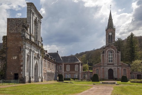 Former Aulne Abbey