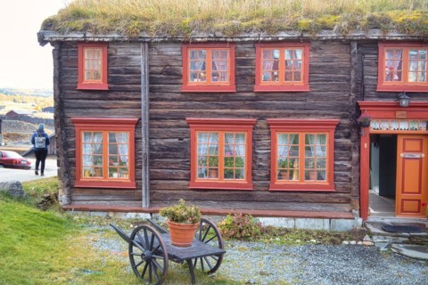 Wooden houses in Röros