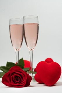 Champagne glasses