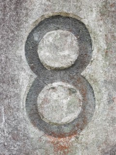 Vintage number 8