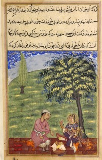 The unfaithful woman explaining the presence of the teigelefant