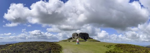 Summit panorama with Jubilee Tower